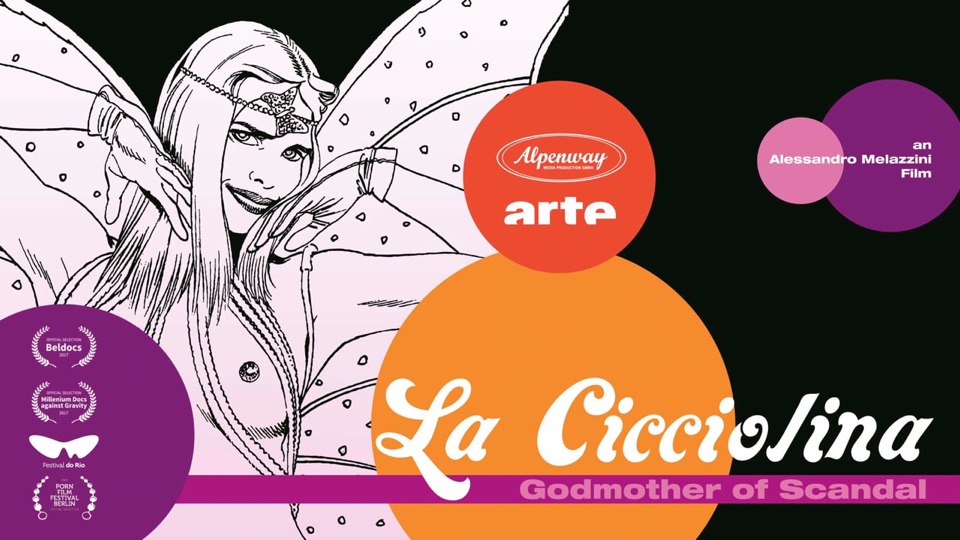 Trailer for La Cicciolina. Godmother of Scandal
