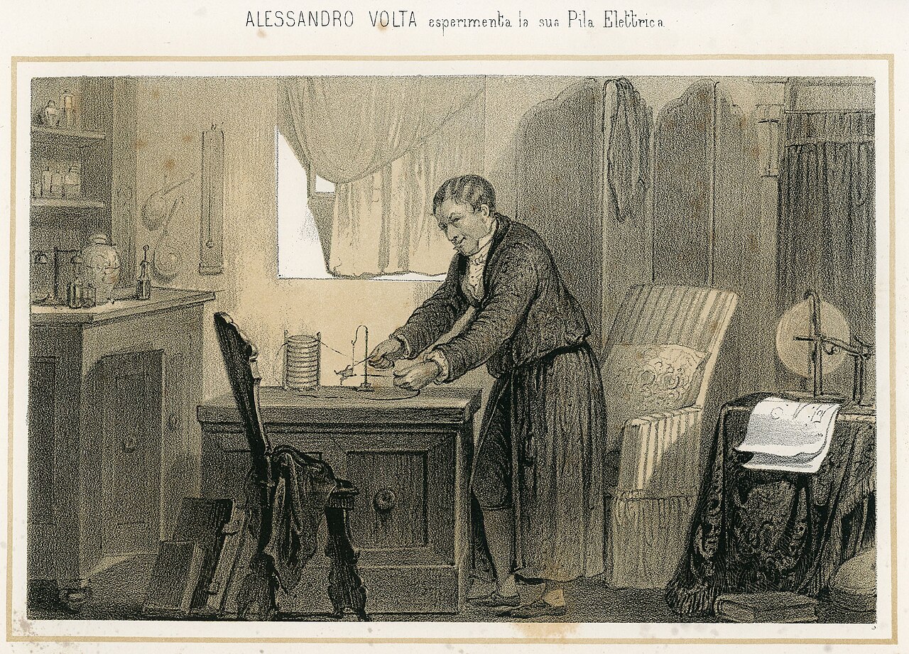 Alessandro Volta e la pila
